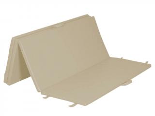 HABYS® összecsukható négyrészes matrac Méretek: 200 x 120 x 3 cm, Szín: bézs (#33) - Vinyl Flex