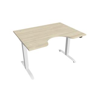 Hobis Motion Ergo elektromosan állítható magasságú íróasztal - 2 szegmensű, standard vezérléssel  120-180 cm széles / 27-féle színkombináció Asztallap…