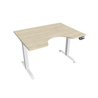 Hobis Motion Ergo elektromosan állítható magasságú íróasztal - 2M szegmensű, memória vezérléssel  120-180 cm széles / 27-féle színkombináció Asztallap…