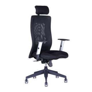 OfficePro Calypso Grand ergonomikus irodai szék  5 szín Fejtámla: fejtámlával együtt, Szín: fekete