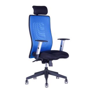 OfficePro Calypso Grand ergonomikus irodai szék  5 szín Fejtámla: fejtámlával együtt, Szín: kék