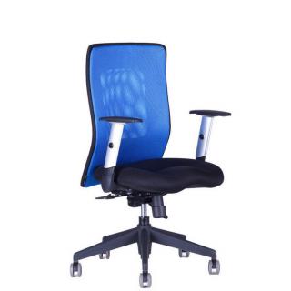 OfficePro Calypso XL ergonomikus irodai szék Fejtámla: fejtámla nélküli, Szín: kék