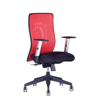 OfficePro Calypso XL ergonomikus irodai szék Fejtámla: fejtámla nélküli, Szín: piros