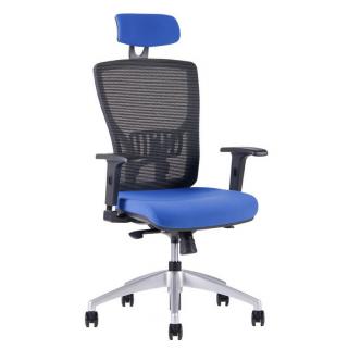OfficePro Halia Mesh ergonomikus irodai szék Fejtámla: fejtámlával együtt, Szín: kék