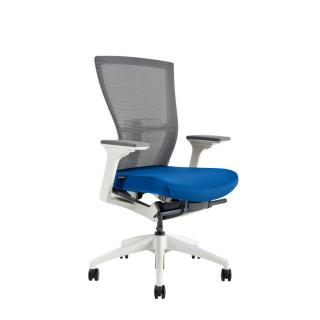 OfficePro Merens White ergonomikus irodai szék  3 szín Fejtámla: fejtámla nélküli, Szín: kék