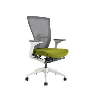 OfficePro Merens White ergonomikus irodai szék  3 szín Fejtámla: fejtámla nélküli, Szín: zöld