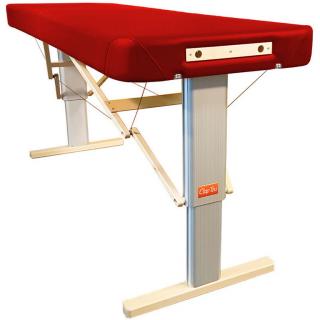 Összecsukható elektromos masszázságy CLAP TZU Linea Wellness Méretek: 192 x 75 cm, Szín: PU - borvörös (wine red), Tartozékok: hálózati tápellátás +…