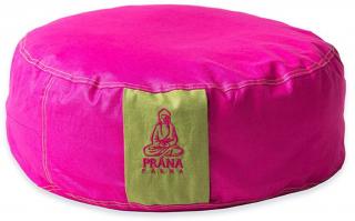 PRÁNA 2in1 meditációs ülőpárna huzat  4 szín + Ajándék: színfogó kendő Szín: rózsaszín + zöld