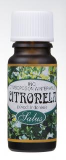 SALOOS citronella illóolaj  10 ml | 20 ml | 50 ml Kiszerelés: 10 ml
