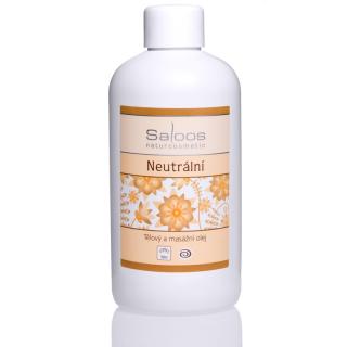 SALOOS semleges bio masszázsolaj és testolaj  250 ml / 500 ml / 1000 ml Kiszerelés: 250 ml