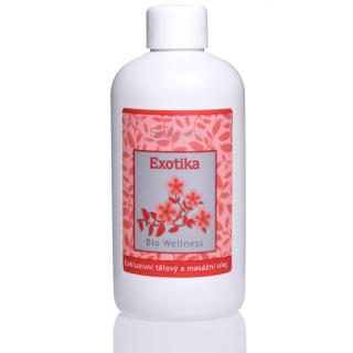 SALOOS Wellnes Exotika bio masszázsolaj és testolaj  250 ml / 500 ml / 1000 ml Kiszerelés: 250 ml