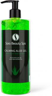 SARA BEAUTY SPA - Aloe Vera bőrnyugtató gél  250 ml / 500 ml Kiszerelés: 500 ml
