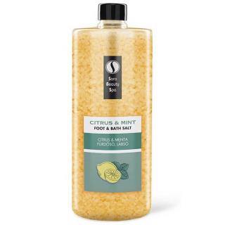 SARA BEAUTY SPA frissítő fürdő- és lábáztató só - Citrus Kiszerelés: 1320 g