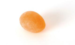 SISSEL® PRESS EGG rehabilitációs tojás a kéz és ujjak erősítésre  ajándék ismertető a gyakorlatokról Szín: narancs (extra ellenállás)