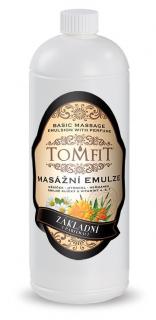 TOMFIT alap masszázs emulzió - illatosított (1000ml)