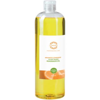 Yamuna narancs-fahéjas növényi alapú masszázsolaj Kiszerelés: 1000 ml