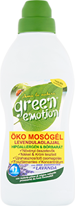 GREEN EMOTION ÖKO Mosószer a levendula erejével  0,75 l                   15 mosás