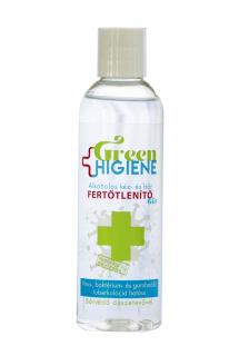 Green Higiene Alkoholos Kézfertőtlenítő gél kupakkal 200 ml
