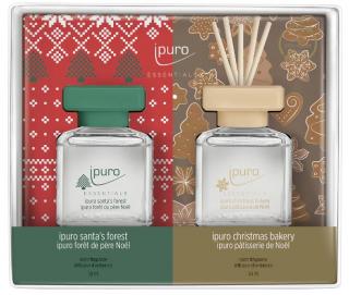 ipuro Essentials pálcás illatosító - santa's forest &amp; christmas bakery 2x50ml