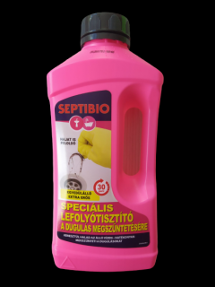 SEPTIBIO Speciális fürdőszobai lefolyótisztító (hajcsomók ellen 800 ml)