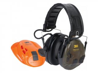 3M™ PELTOR™ SportTac™ elektronikus hallásvédő 26dB Szín: Olivaszínű / Narancssárga