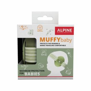 Alpine Muffy Baby hallásvédő babáknak Szín: Olivaszínű