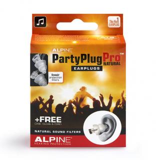 Alpine PartyPlug Pro Natural Chrániče 21 dB 1 pár