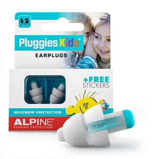 Alpine Pluggies Kids zajtompító füldugók vízbe SNR -25 dB 1 pár