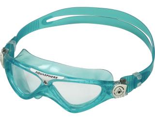 Aquaphere Vista Junior - úszószemüveg gyermekeknek Szín: Átlátszó / Zöld / Zöld