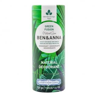 Ben & Anna szilárd dezodor - Green Fusion 40g