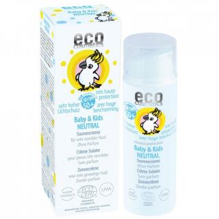 Eco Cosmetics Baby Fényvédő gyermekeknek Neutral SPF 50+ BIO (50 ml)