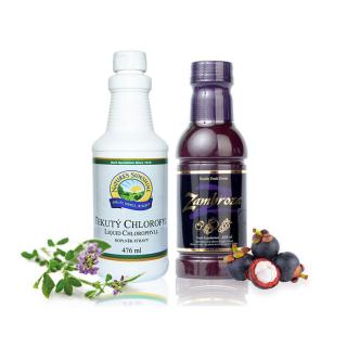 Folyékony klorofill 476 ml + Zambroza 458 ml