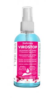 Fytofontana Virostop fertőtlenítő spray Obsah balení: 100ml