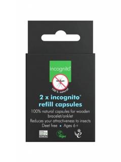 Incognito rovarriasztó karkötő utántöltő, 2 db.