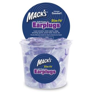 Mack's Slim Fit™ füldugók Mennyiség a csomagban: 100 pár