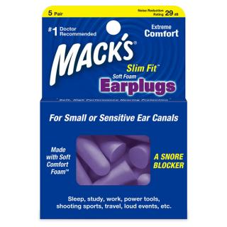 Mack's Slim Fit™ füldugók Mennyiség a csomagban: 5 pár