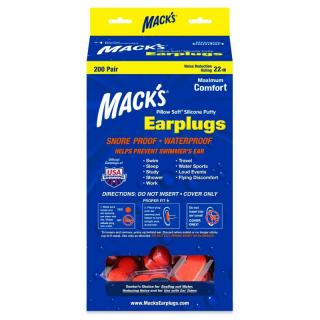 Mack's Snore Mufflers™ Mennyiség a csomagban: 200 pár