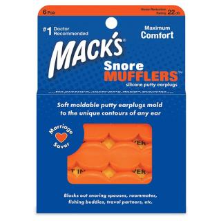 Mack's Snore Mufflers™ Mennyiség a csomagban: 6 pár
