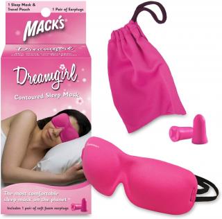 Macks Dreamgirl 3D Alvómaszk-rózsaszín
