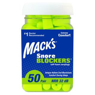 Macks Snore Blockers Mennyiség a csomagban: 50 pár