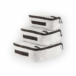 Matador Csomagolókocka készlet 3 Packing Cube - 3 db-os utazásszervező készlet Szín: Fehér
