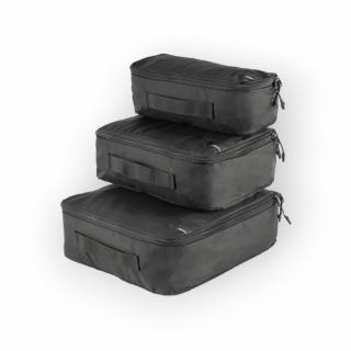 Matador Csomagolókocka készlet 3 Packing Cube - 3 db-os utazásszervező készlet Szín: Fekete