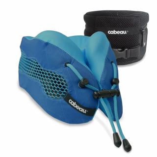 Memóriahabos utazópárna  Cabeau Evolution Cool® - kék