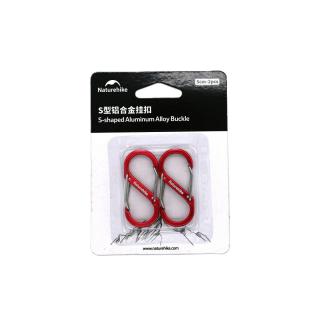 Naturehike S-Type kemping karabiner Termékváltozat: 5 cm / 2 darab