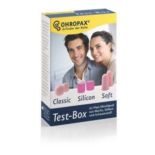 OHROPAX® Test-Box, füldugó próbacsomag - 3 pár