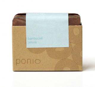 Ponio Gyengéd szappan bambusszal 100g