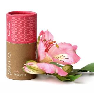 Ponio Pink természetes szódamentes dezodor 60g