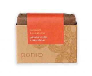 Ponio természetes szappan- narancs, eukaliptusz, homoktövis 100g