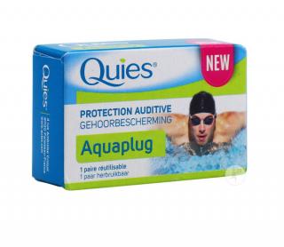 Quies Aquaplug - 1 pár szilikonfüldugó vízbe