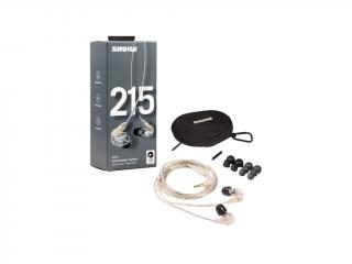 Shure SE215-EFS - In-Ear fülhallgató Szín: Átlátszó